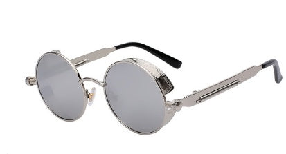 Austin Powers Vintage Round Metal Frame Sunglasses